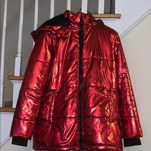 Red Matellic Jacket🔥‼️